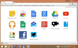 Chrome web apps